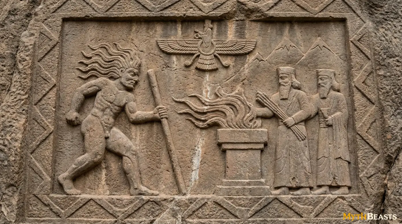 Aeshma - Disruption of the Sacred Ritual