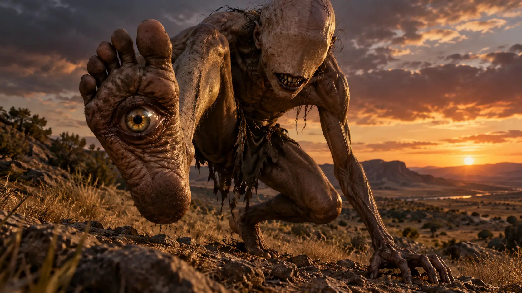 The Man-Eaters Whose Eyes Are on Their Feet: the Aigamuxa