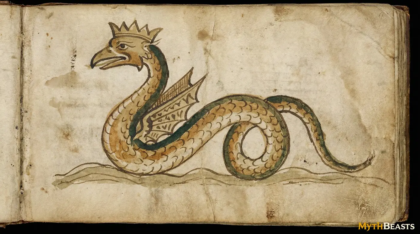 Some medieval depictions combine features of a serpent and a rooster