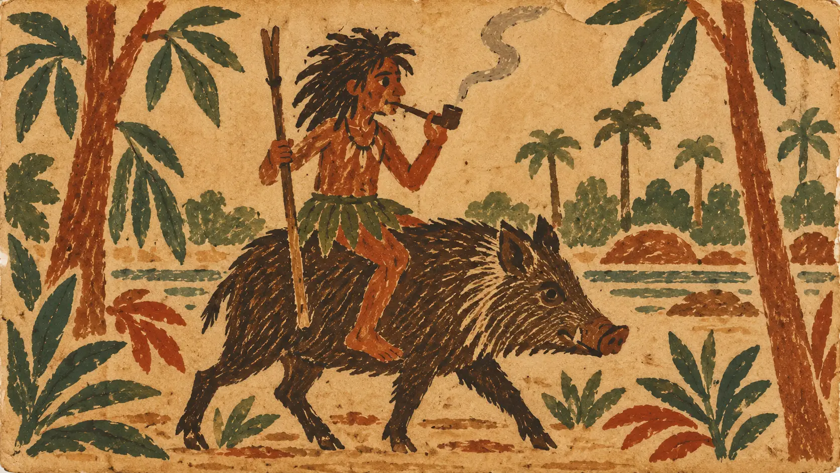 Caipora - Brazilian folklore