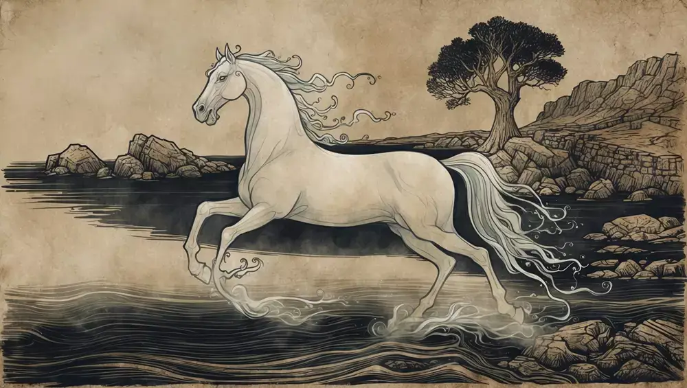 "Ceffyl Dŵr" derives from Welsh, translating to “Water Horse”