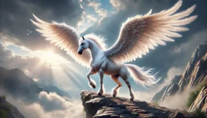 Pegasus - a mystical winged horse Pegasus - a mystical winged horse