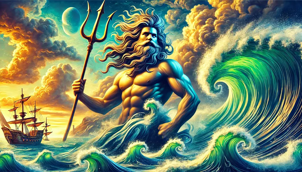 Posidon - god of the sea