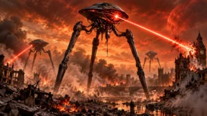 Martian Tripods - English folklore