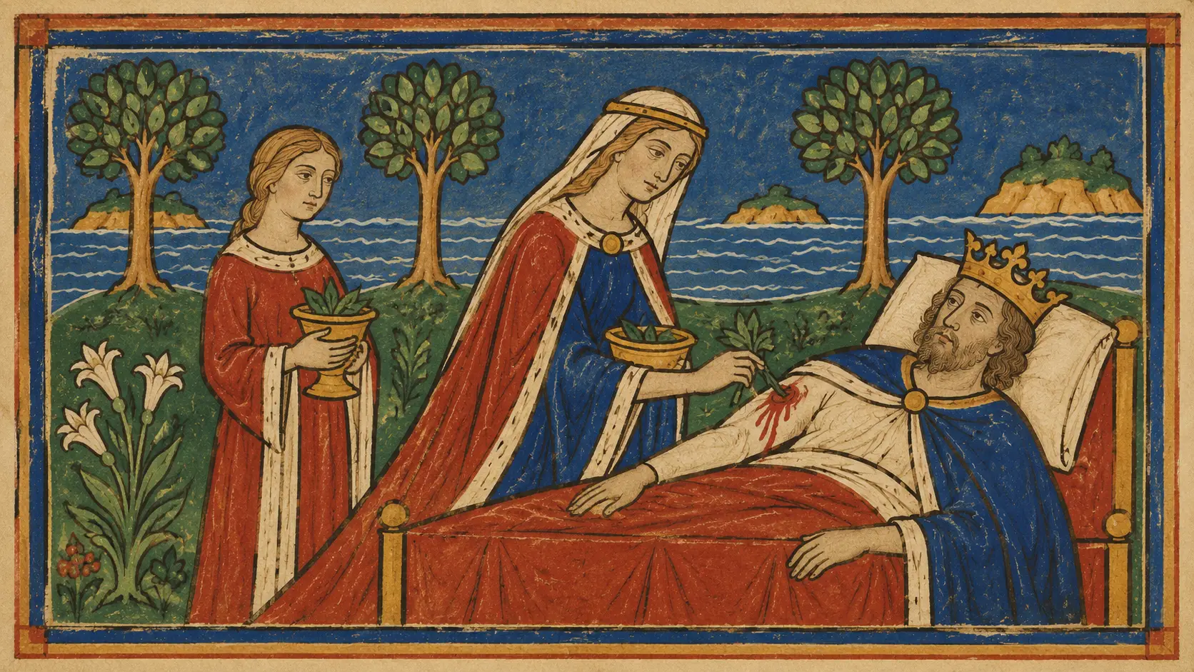 Morgan le Fay - Arthur’s Healing in Vita Merlini