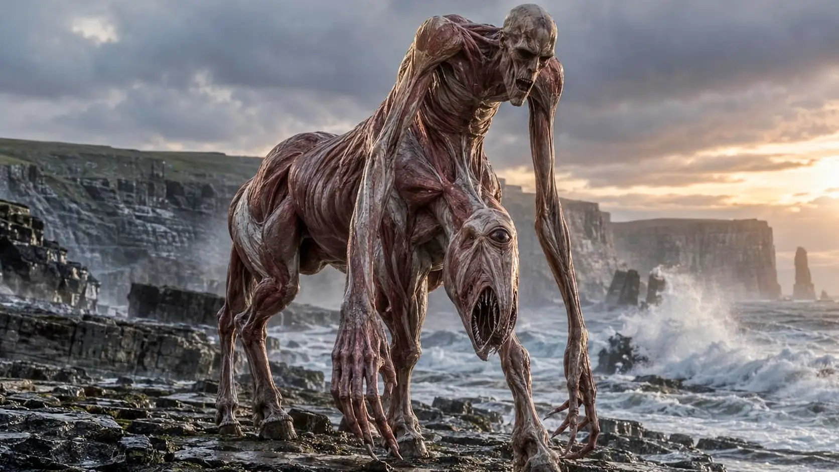 The Skinless Man-Horse: the Nuckelavee