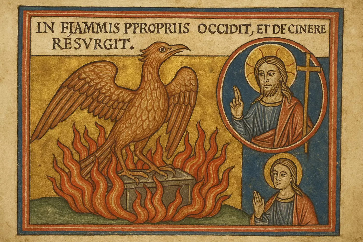 The Phoenix in Christian Allegory