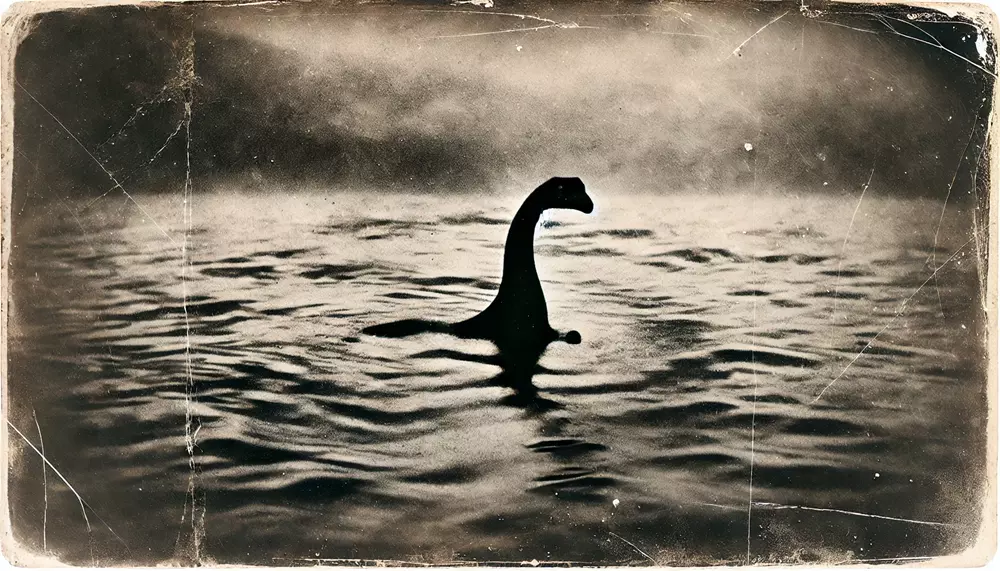 The loch ness sea monster