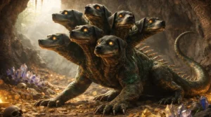 Teju jagua - Guarani mythology Teju jagua - Guarani mythology