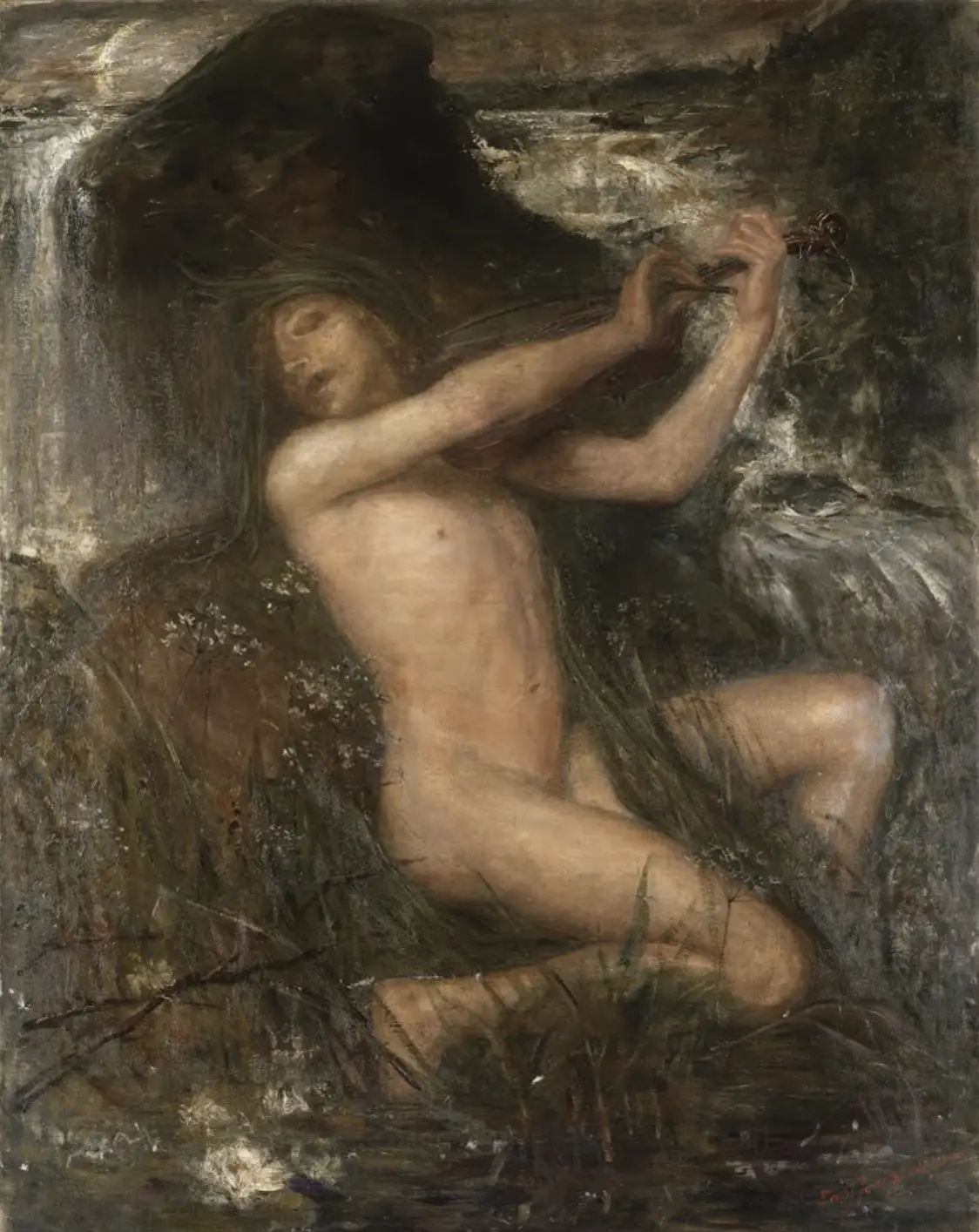 The Water Sprite by Ernst Josephsson, 1882