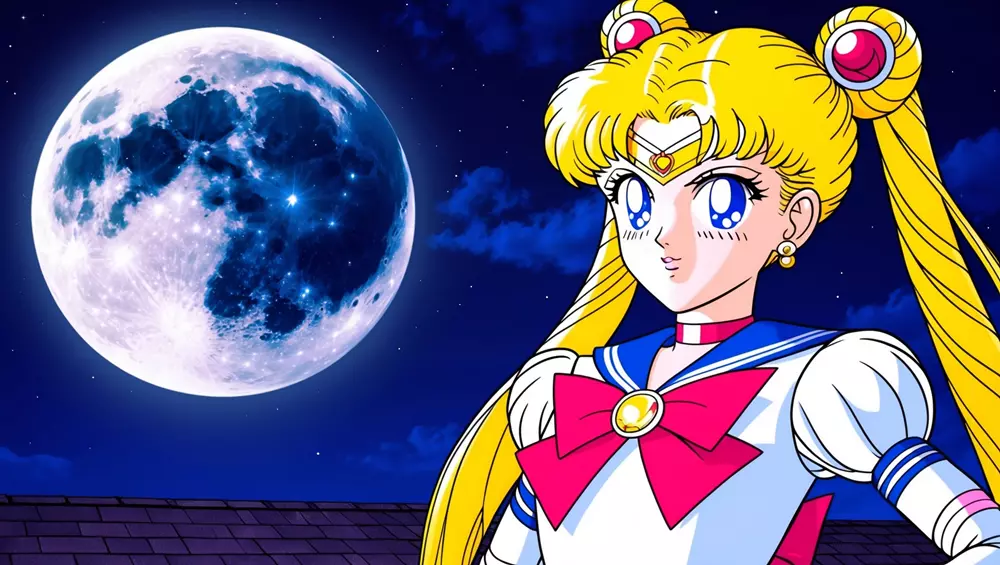 Sailor Moon, a Japanese anime series