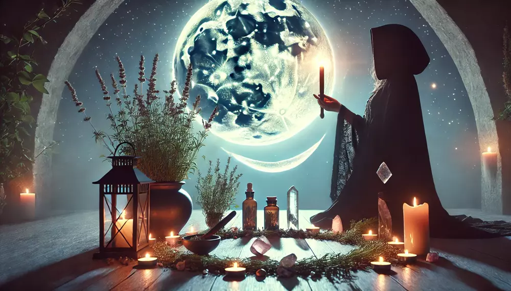 The moon play roles in Wiccan and Pagan traditions