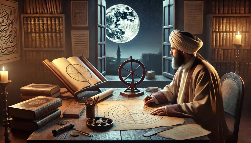 Islamic scholars in the Golden Age of Islam made strides in astronomy, developing tools to calculate moon phases