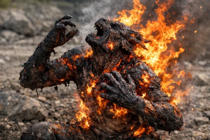 Mythological weakness: Fire Vulnerable