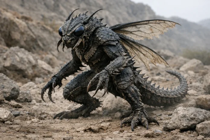 Mythological creature type: Insectoid & Reptilian