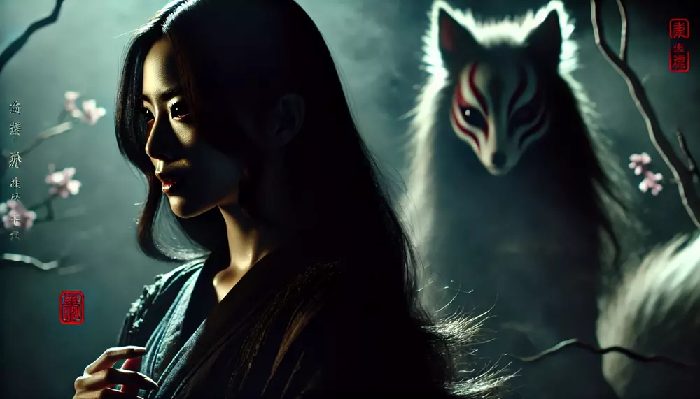 In Japanese horror films, Kitsune often appear as mysterious, otherworldly figures that can shift between human and fox forms