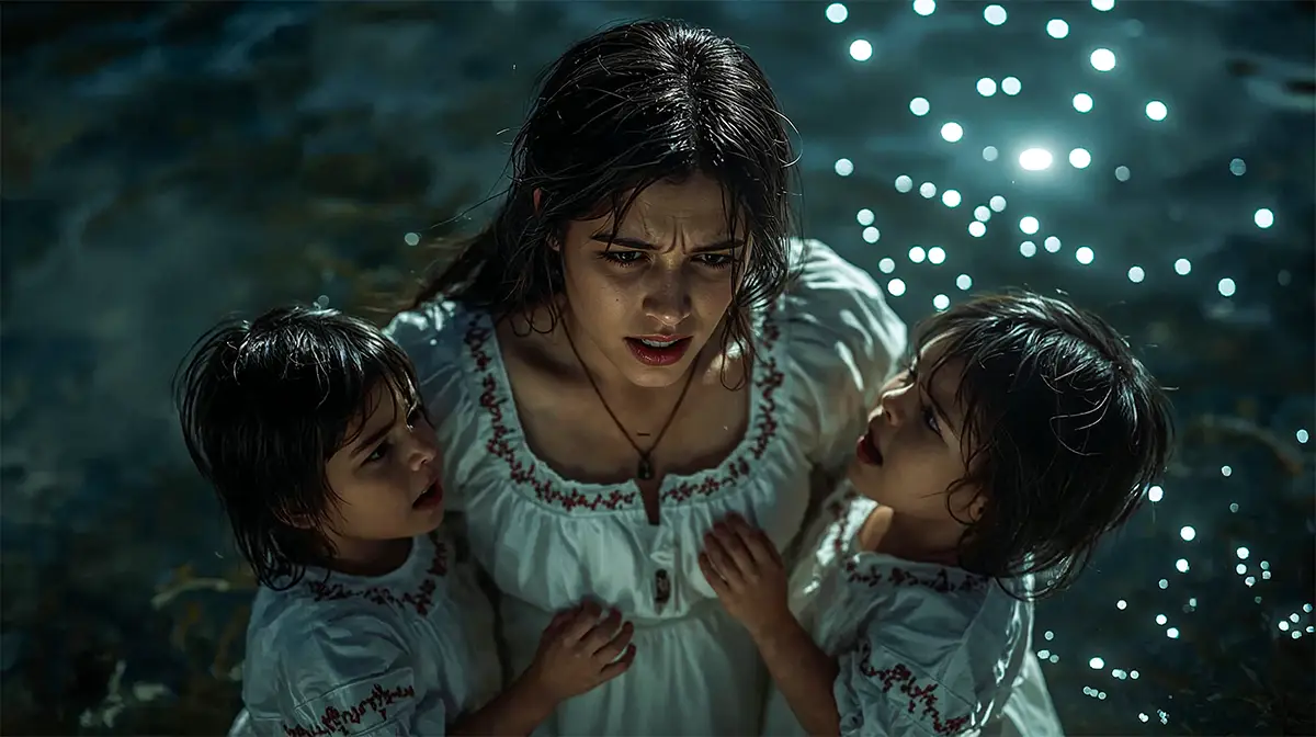 "My children, now we must go far away"