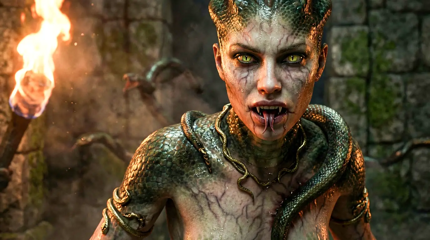 Lamia in her modern version