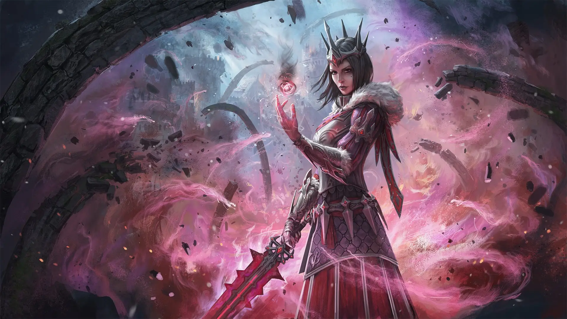 Morgan le Fay from Smite video game