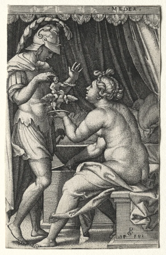 Medea shown in Medea and Jason.