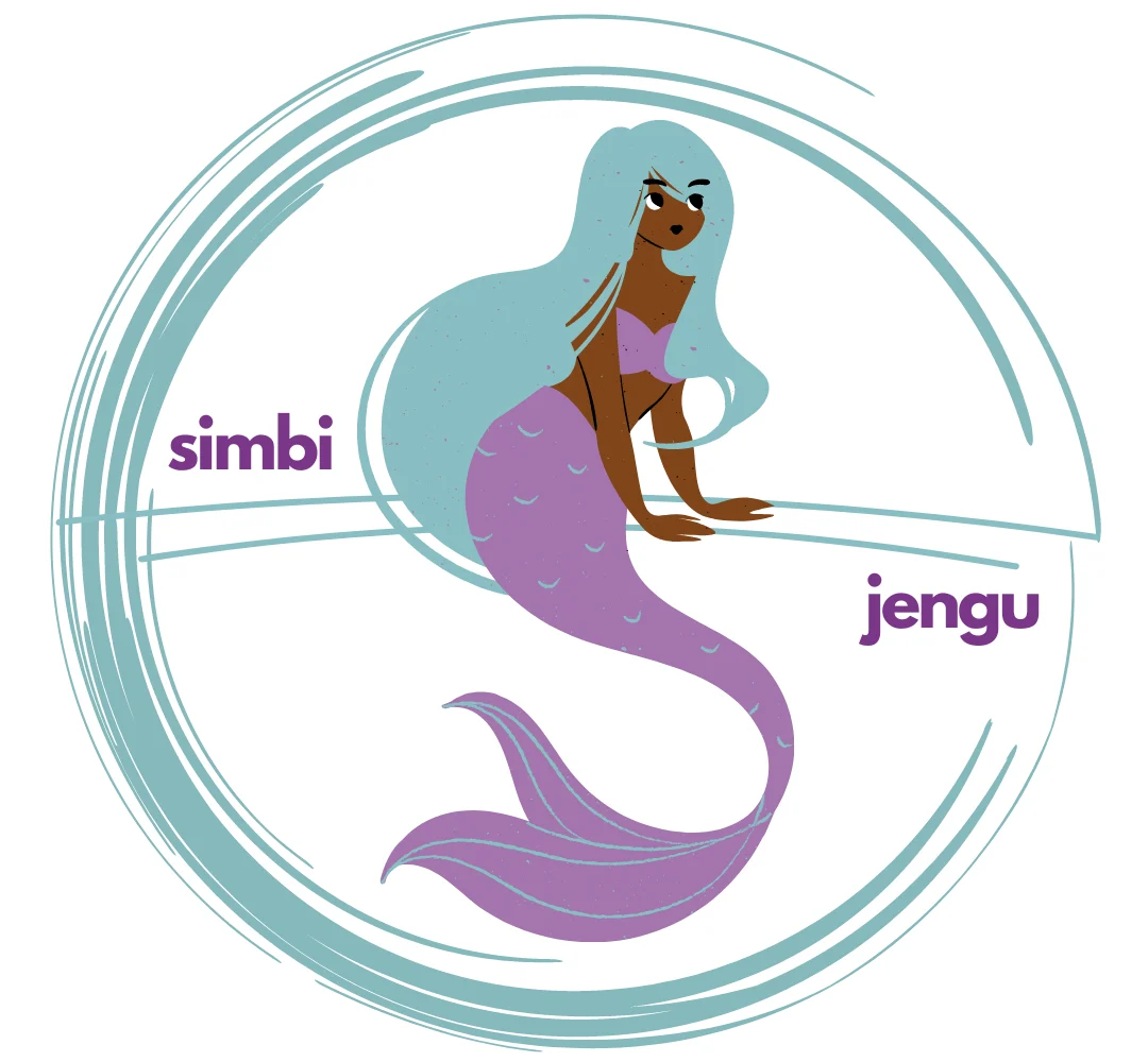 Jengu depicted in Simbi and Jengu Spirits, by MiddleOfAfrica, 2023-05-31.