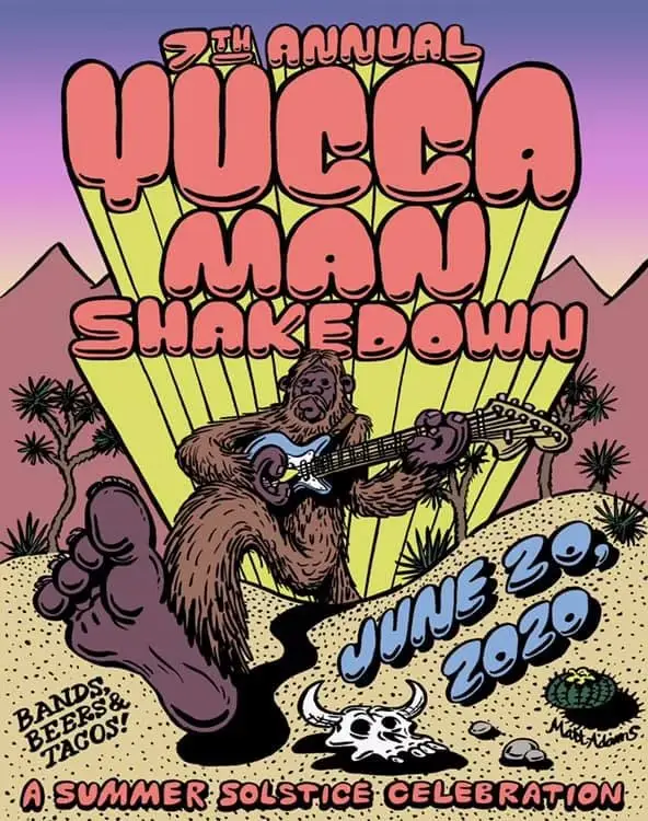 the annual Yucca Man Shakedown